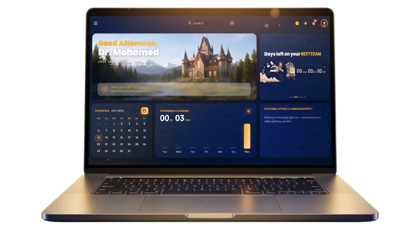 The MeducateED desktop platform